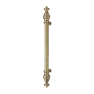 Arte Door Pull Handle - Gold Plated Fin